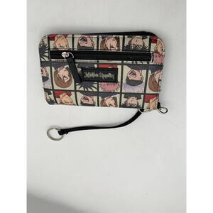 BioWorld JuJuTsu KaiSen Grid Tech Phone Wallet Wristlet W/ Removable Strap 7x4"